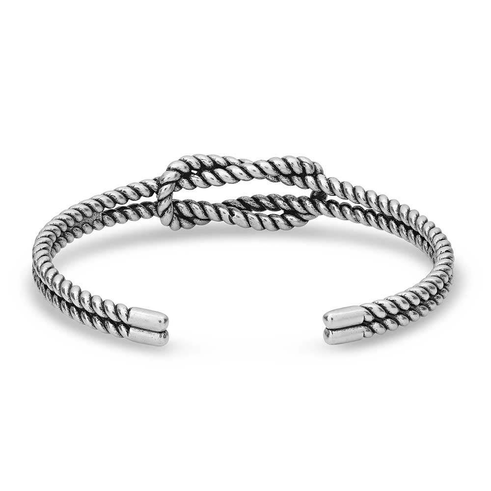 Montana Silversmiths Square Knot Rope Cuff Bracelet BC5697