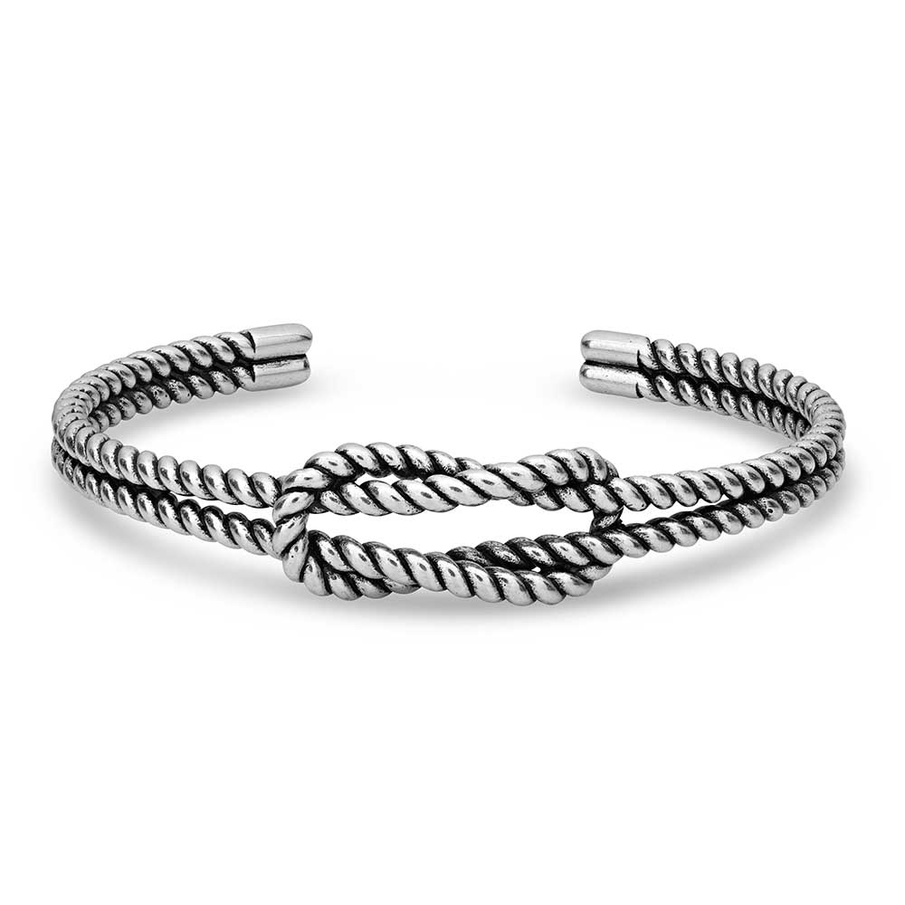 Montana Silversmiths Square Knot Rope Cuff Bracelet BC5697