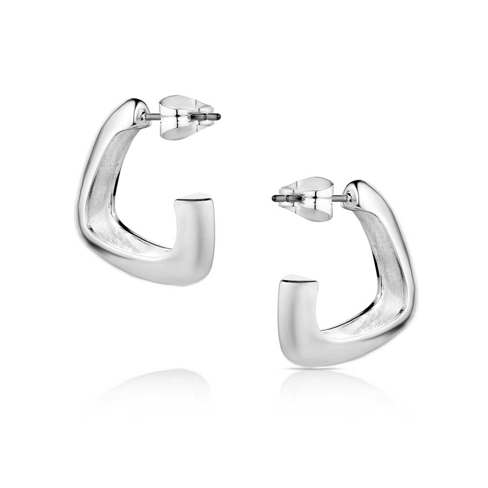 Montana Silversmiths Class Act Hoop Earrings ER6214