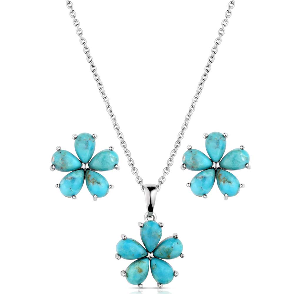 Montana Silversmith Floral Sky Jewelry Set JS5957