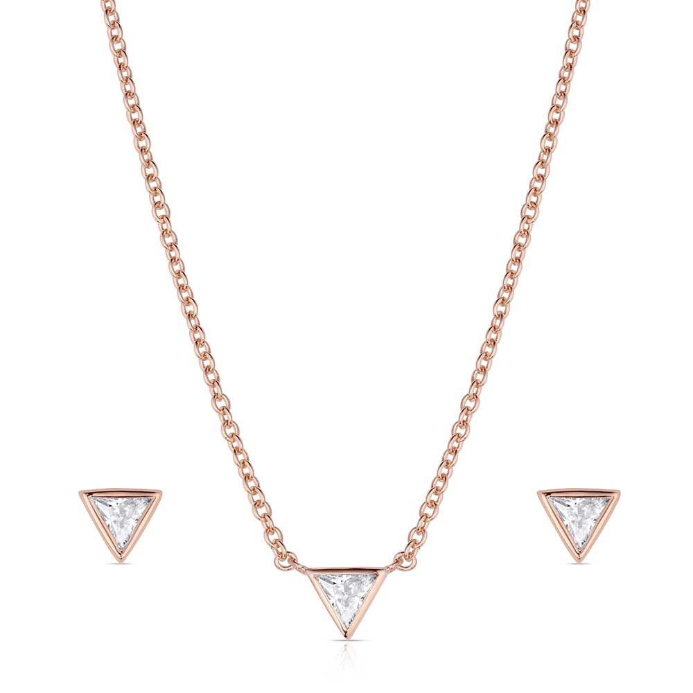 Montana Silversmith Jewelry Set Rose of the Rockies JS6380