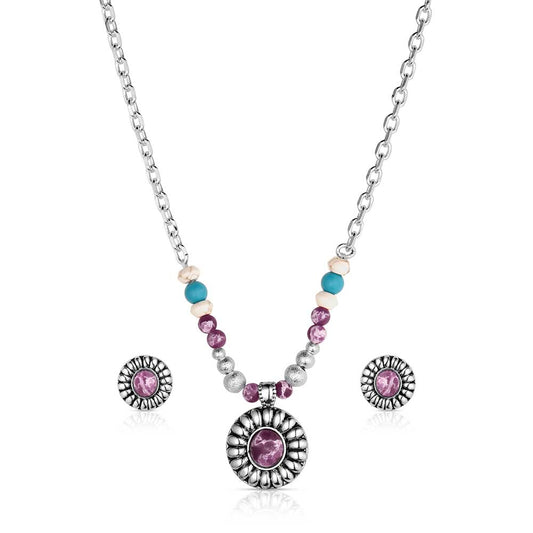 Montana Silversmith Jewelry Set Desert Flower JS6391