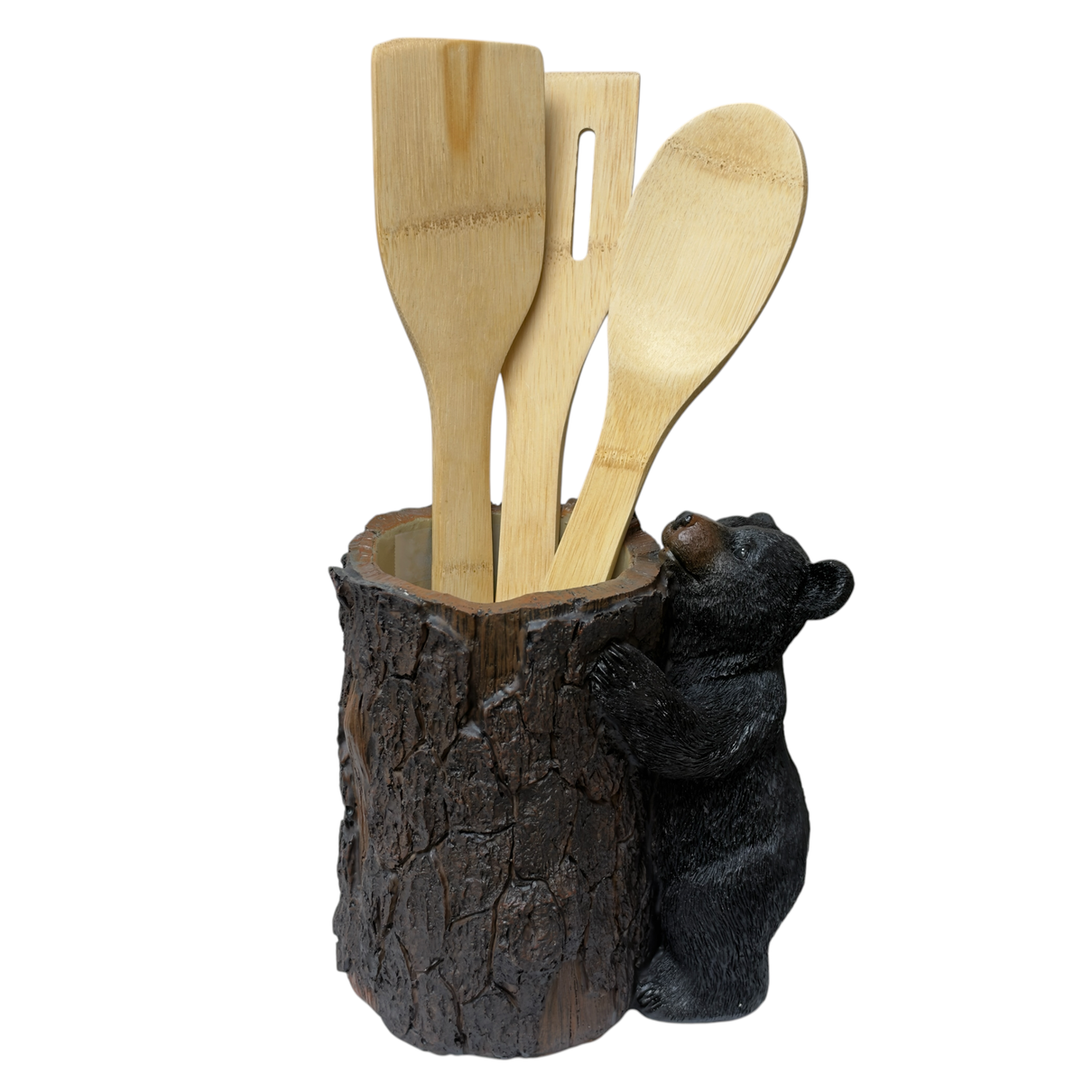 BEAR UTENSIL HOLDER - UTENSIL INCLUDE