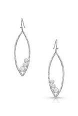 Montana SilvermithsEarring Hammered Cyrstal Trio Earrings ER4479